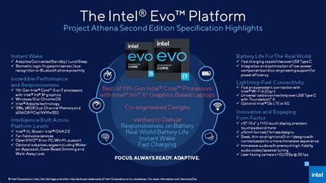 Intels New Evo Brand Will Highlight Premium Project Athena Notebooks
