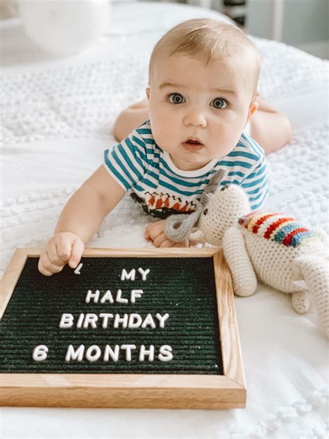 Baby Milestone 6 Month Milestones Photography Milestone Bedford