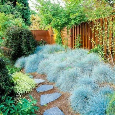 They are based on geometrical shapes with straight or angular lines rather than soft curves. Modern Garden Idea | Large backyard landscaping, Blue ...