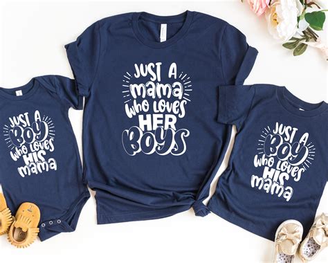 Mommy And Sons Shirts Mommy And Me T Shirts Matching Etsy