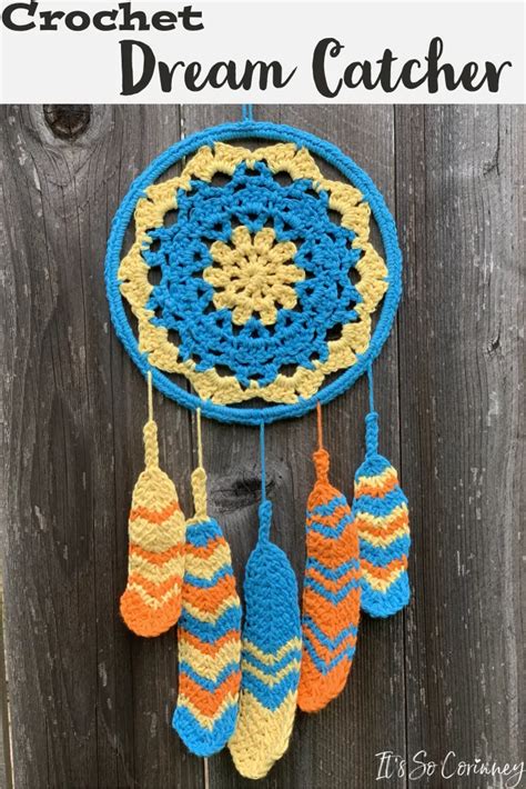 An Easy Diy Crochet Dream Catcher Free Pattern This Step By Step