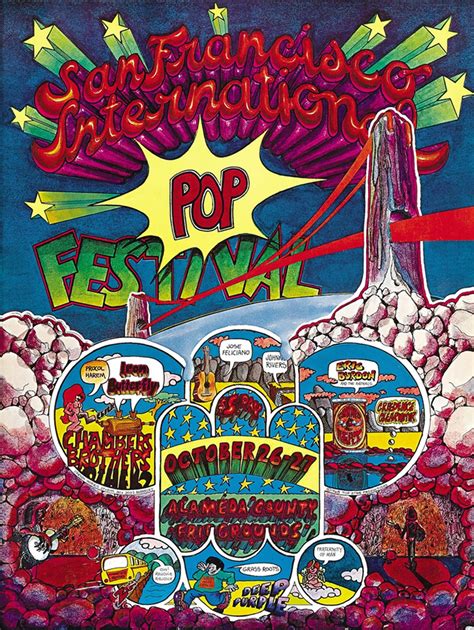 Classic Vintage Psychedelic Rock Posters From The S
