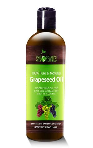 When grapeseed oil is used regularly on hair, it also solves the problem of dandruff. Grapeseed Oil for Hair Growth - 230% Follicle Increase