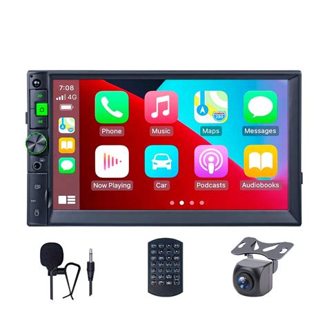 Buy X Reako Double Din Car Stereo Compatible With Carplay 7 Inch Hd