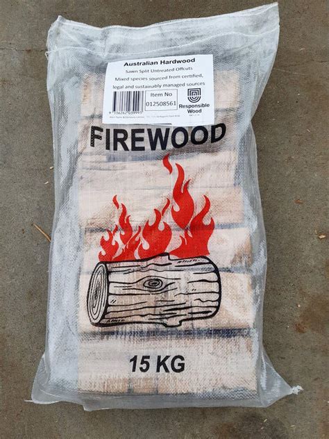 Firewood Mixed Hardwood 15kg Mitre 10