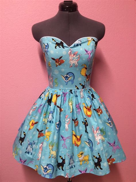 Eevee Evolution Pokemon Dress A Personal Favorite From My Etsy Shop