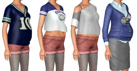 The Sims 3 All University Life Maternity Defaults With Links To