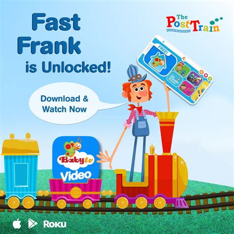 Babytv Guess What Fast Frank Is Back 🚂 Download The