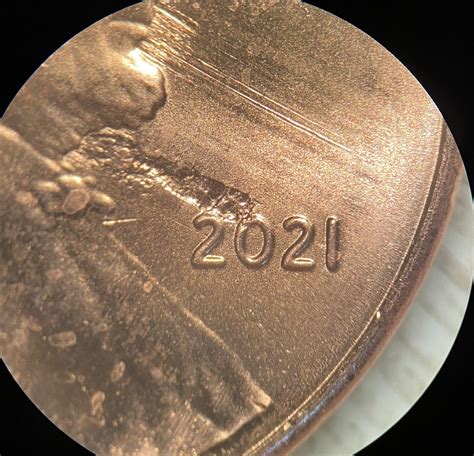 Strikethrough Progression On 2021 Shield Cents Coin Talk