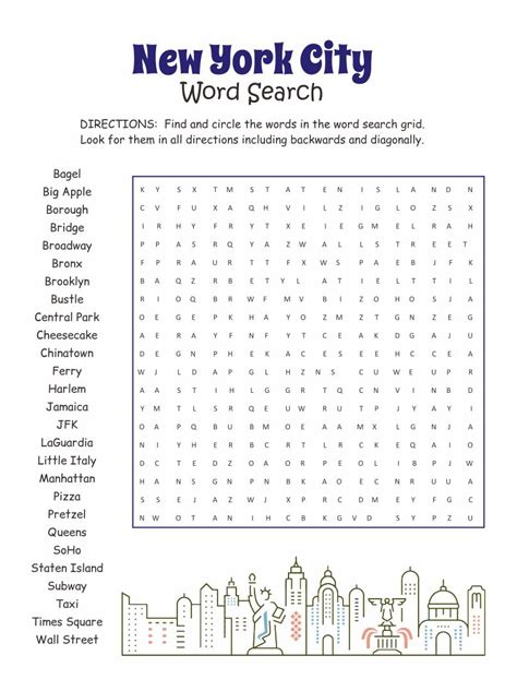 Funny Word Search Printable