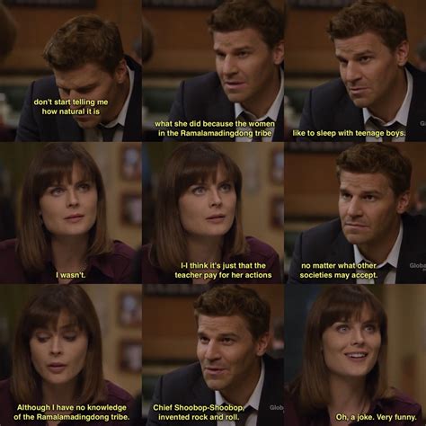 Bones Trying To Make A Joke Part 1 Booth And Bones Bones Tv Show Quotes