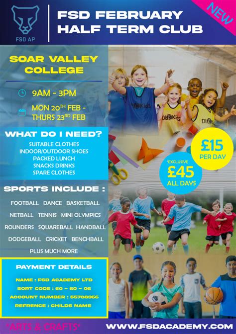 Half Term Football And Sports Camps Fsd Academy