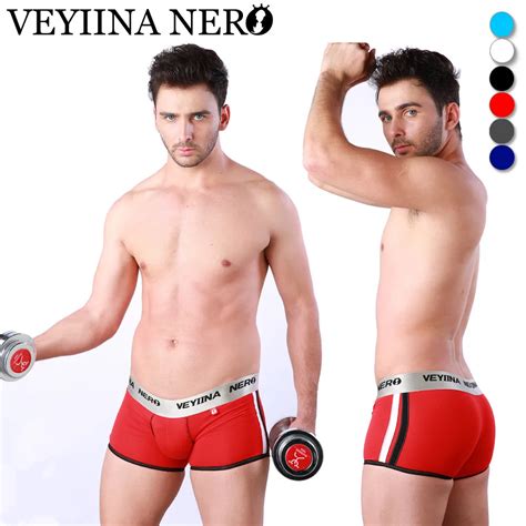 Top Quality Brand Modal Boxer Shorts Elastic Men Butt Enhancement Underwear Mens Sexy Penis Push