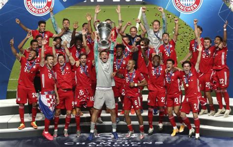 Bayern have gone from a situation where they were in danger of. bayern munich celebrate champions league winners 2020 ...