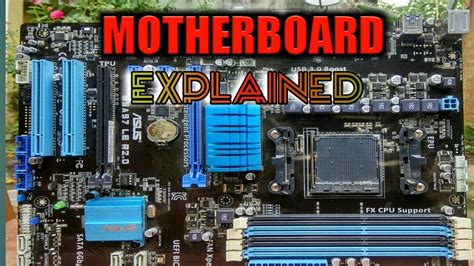 Motherboard Explained Youtube