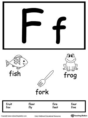 Your score has been saved for f is for family. Letter F Printable Alphabet Flash Cards for Preschoolers ...