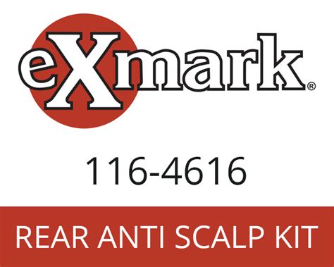 Exmark Anti Scalp Kit 116 4616