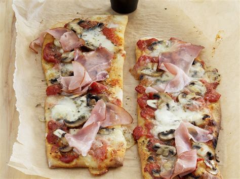 Ham And Mushroom Pizza Slices Recipe Eat Smarter Usa