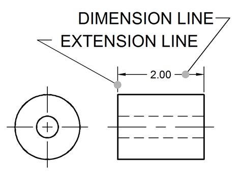 Dimension And Extension Lines Toolnotes