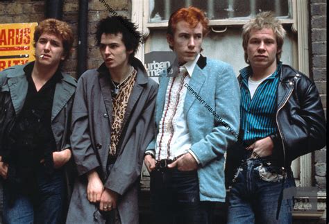 The Sex Pistols London Oxford Street Glitterbest Photosession 1977