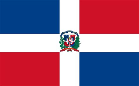 National Flag Of The Dominican Republic From Dominicanrepublic