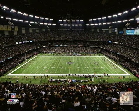 New Orleans Saints Mercedes Benz Superdome Stadium Nfl Football Photo
