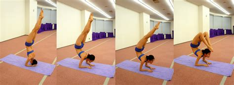 A Scorpion Progression Performed By Yoga Champ Yukari