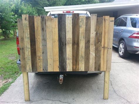 Recycled Wood Pallet Queen Headboard Dimensions Are W X H X Deep It Is From The