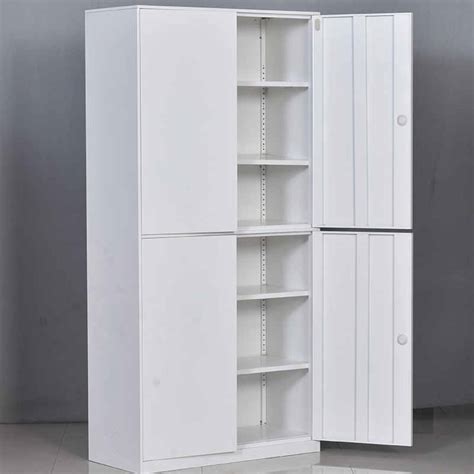 White 4 Door Locker For Storage Dbin Office Furniture Factory