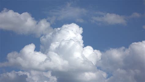 Immagini Belle Nube Cielo Estate Giorno Cumulo Blu Cloudscape