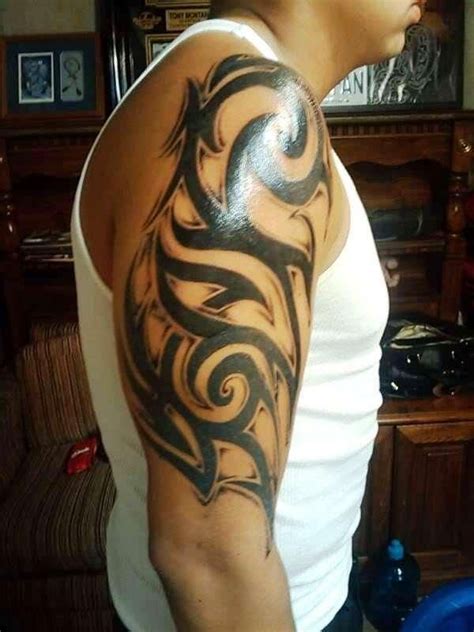 30 Best Tribal Tattoo Designs For Mens Arm Sleeve