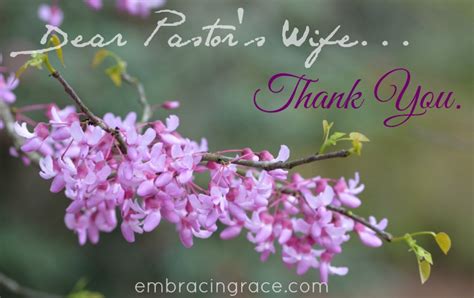 Dear Pastors Wifethank You Hope For Pastors Wives