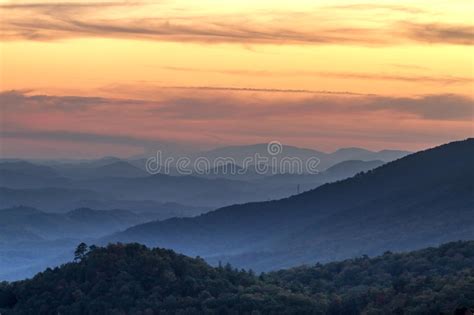 Fall In Great Smoky Mountains National Park Stock Image Image Of
