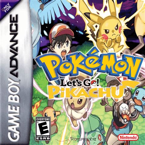 Pokemon Lets Go Pikachu Eevee Gba Version Gameboy Advance Roms