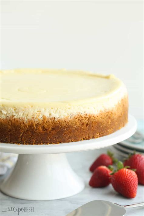 The Best Baked Vanilla Cheesecake Recipe Video Vanilla Cheesecake