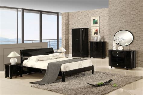 Bella & valentina bedroom collection by fabelli group. White Or Black Furniture Walls View In Gallery Black High ...