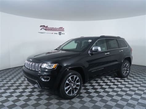 Easy Financing New Black 2017 Jeep Grand Cherokee Overland Suv 4wd 3