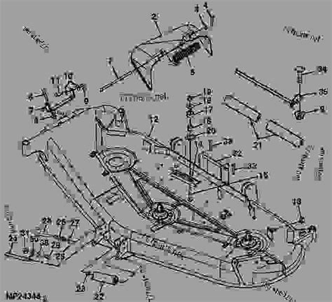 John Deere C Mower Deck Belt Diagram Wiring Diagrams Manual
