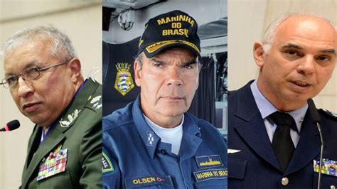 Novos Comandantes Da Marinha E Aeron Utica Nomeados Por Bolsonaro