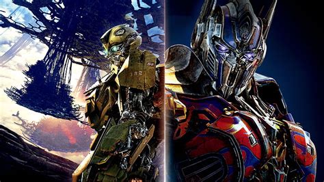 Hd Wallpaper Optimus Prime And Bumble Bee Illustration Transformers