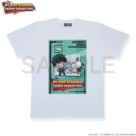 My Hero Academia X Sanrio Characters T Shirt 15 Types Izuku Midoriya