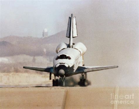 First Space Shuttle Flight Photograph By Nasascience Photo Library