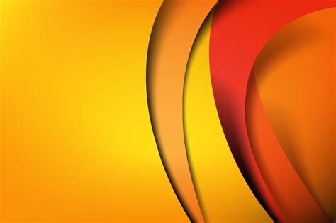 Orange And Yellow Abstract Background Dark And Black Layer Overlaps 001