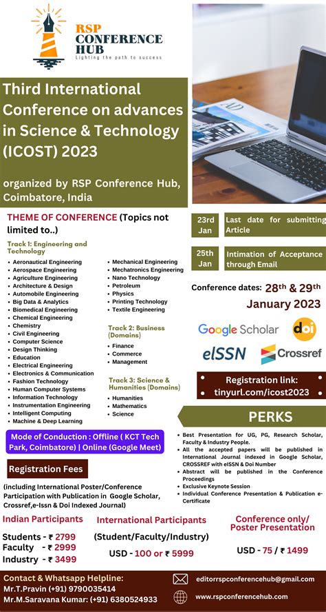 Third International Conference On Advances In Science And Technology