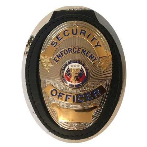 Lapd Security Enforcement Officer Badge Holder Suit