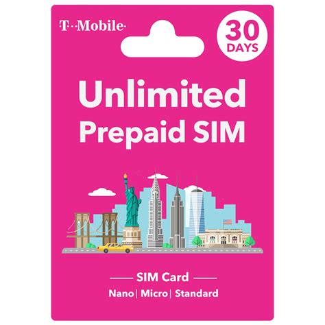 Mua T Mobile Prepaid Sim Card Usa Unlimited Data In 4glte And Talk