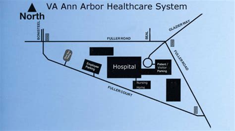 Campus Map Va Ann Arbor Health Care Veterans Affairs