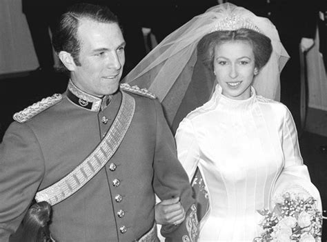 Princess Anne And Mark Phillips A History Of All The Royal Weddings