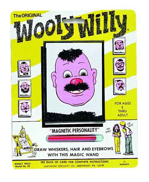 Original Yellow Wooly Willy 30