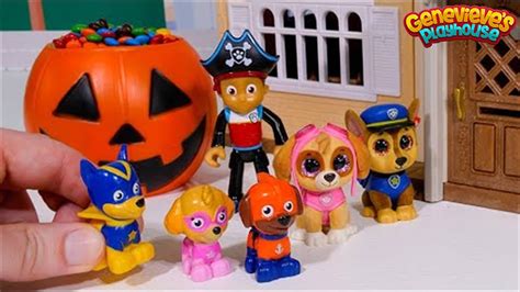 Paw Patrol Haunted House For Halloween Youtube